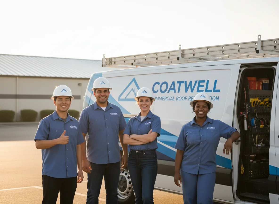 Commercial roof coating company in Sage, AR